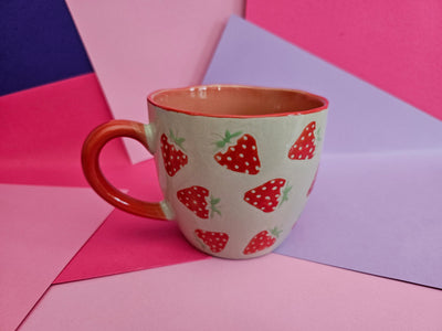 Strawberry Teacup