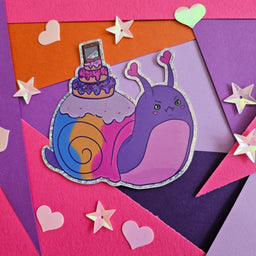 Gilly Tine Snail Sticker