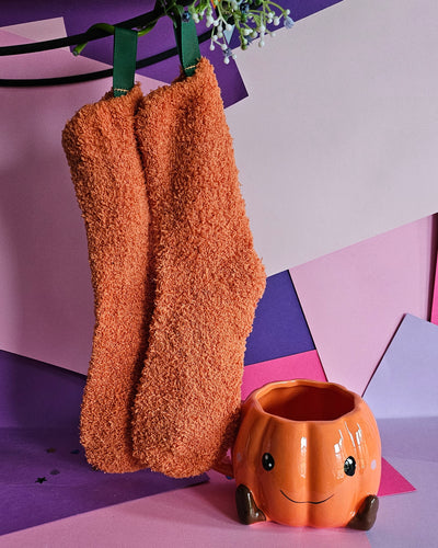 Pumpkin Friend Mug and Socks Set