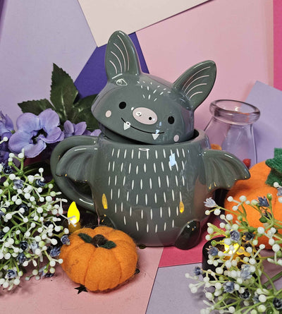 Adorable Bat Lidded Mug