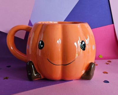 Pumpkin Friend Mug and Socks Set