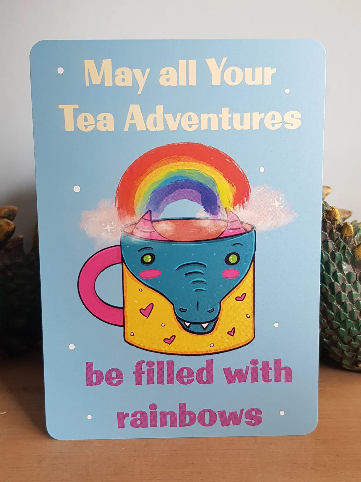 Dragon Mug Postcard