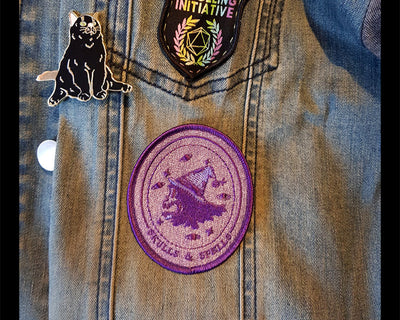 Skulls & Spells Embroidered Patch